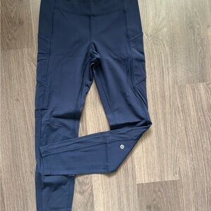 Lululemon Navy Leggings Size 6 No Tag